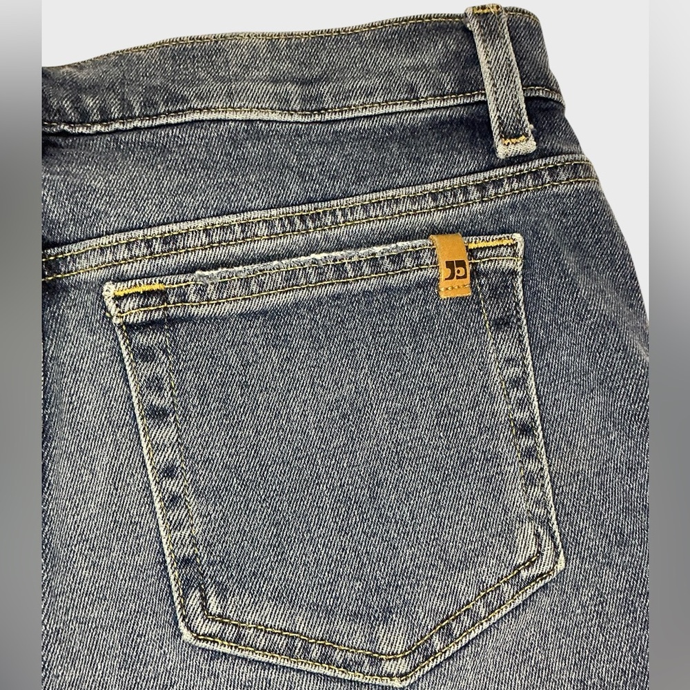 Joe’s Jeans Cut Off Denim Shorts Raw Hem Medium Wash Size 28 - Picture 5 of 8